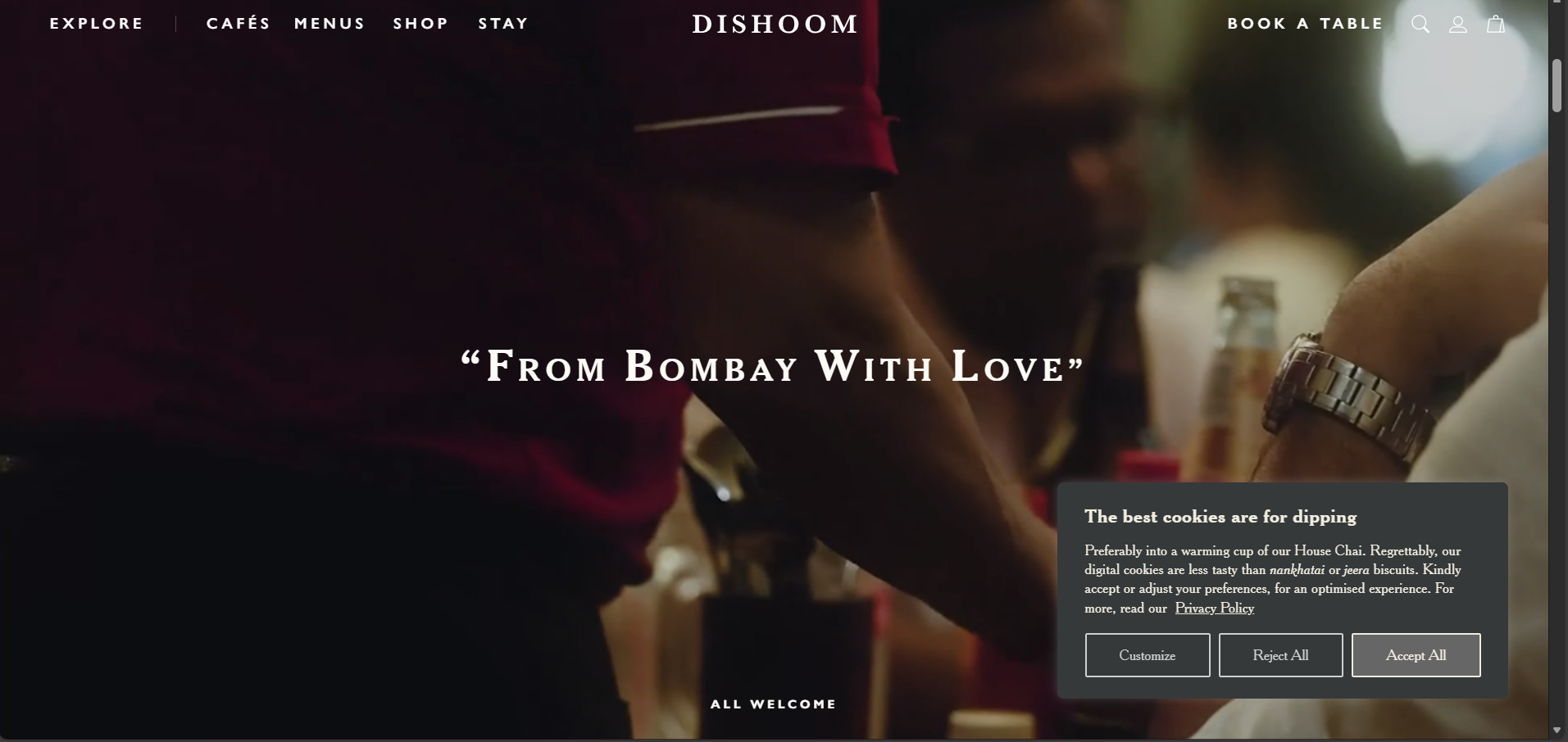 Dishoom Bombay